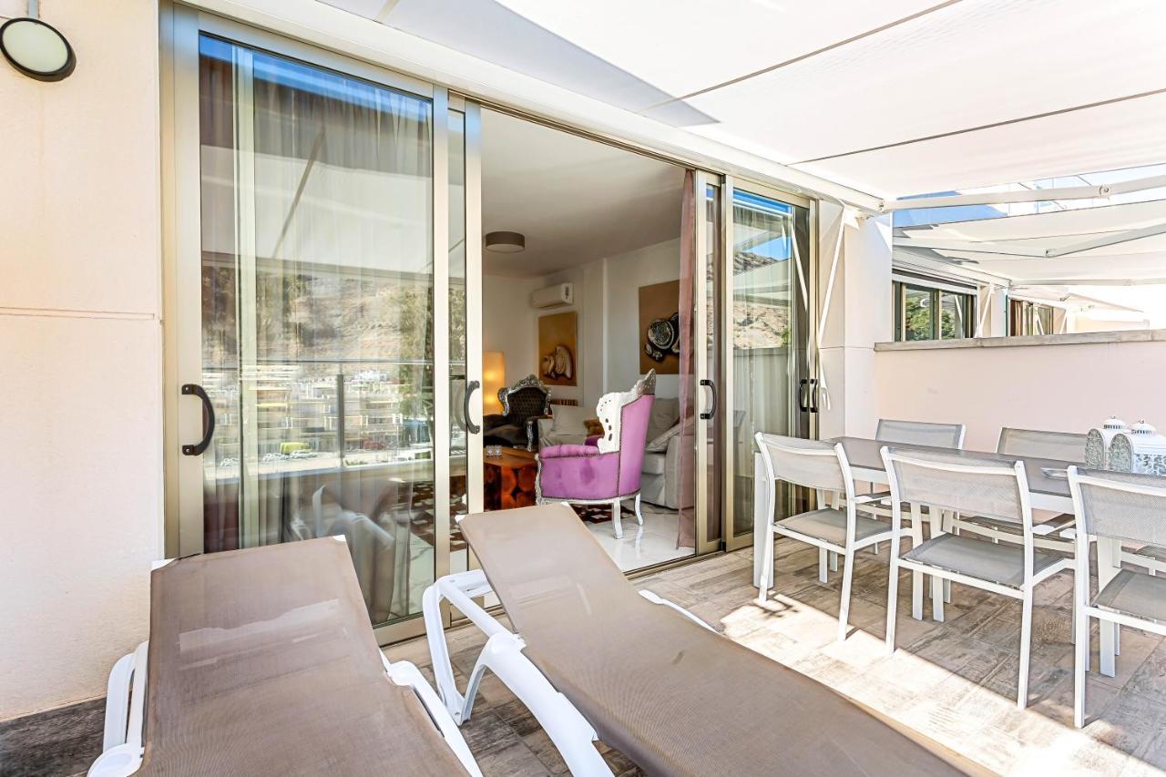 Ribera Del Puerto - Luxe Apartement With Great Terrace And Sea View Пуерто де Мохан Екстериор снимка